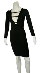 Black Long Sleeved Dress