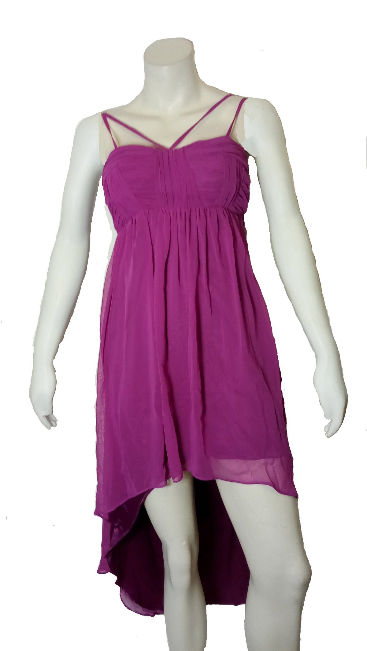 Minuet Fushia Layered Dress